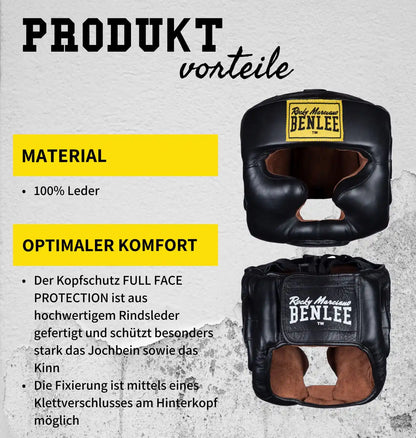 BENLEE Rocky Marciano Kopfschutz Full Face Protection