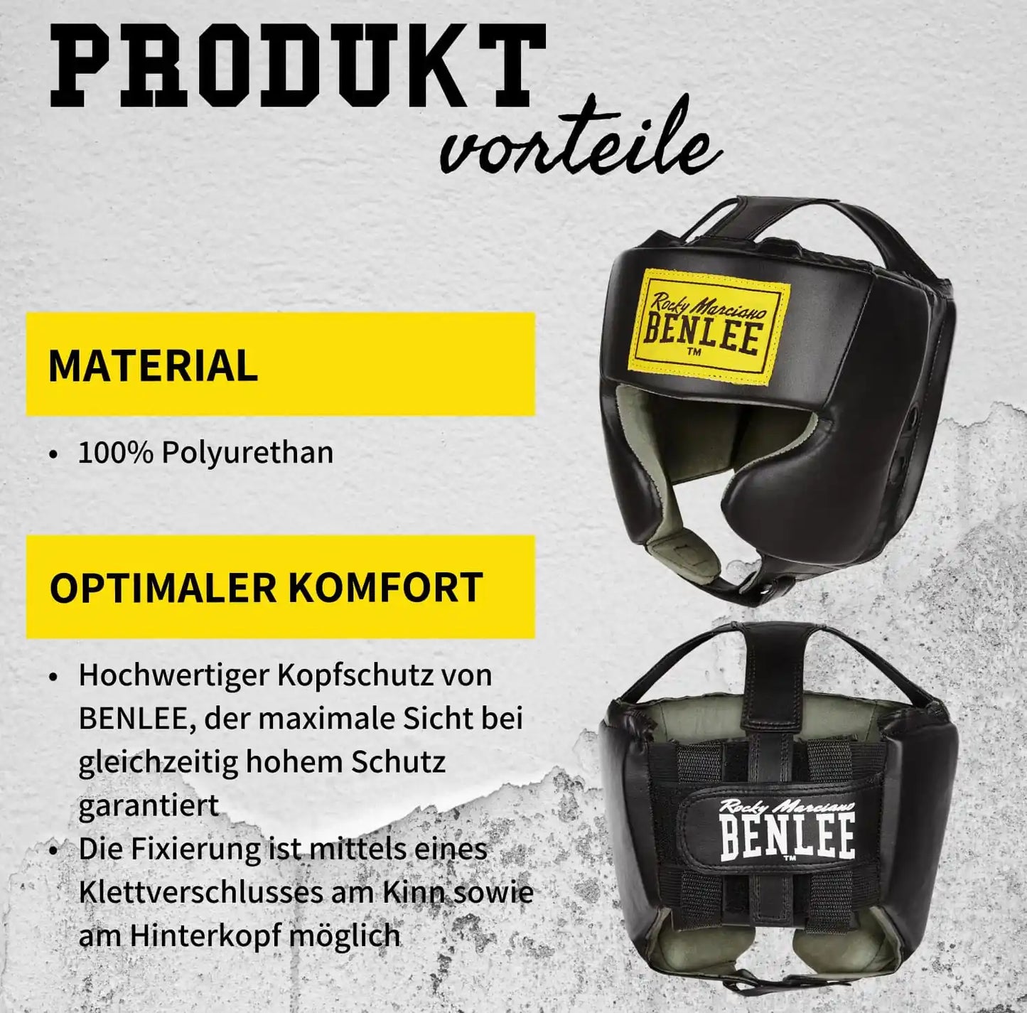 BENLEE Rocky Marciano Kopfschutz Mike - Metallic Grün