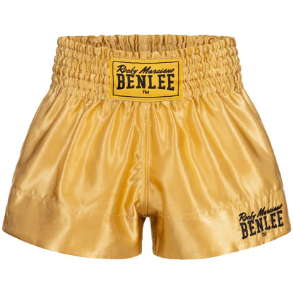 BENLEE Rocky Marciano Muay Thai Shorts Uni Gold für Kinder