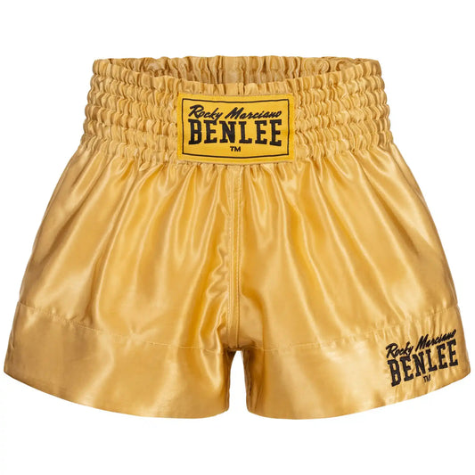 BENLEE Rocky Marciano Muay Thai Shorts Uni Gold für Kinder
