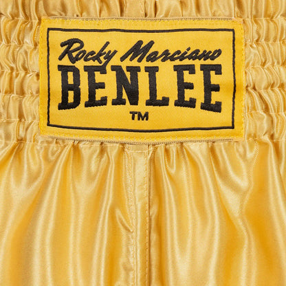 BENLEE Rocky Marciano Muay Thai Shorts Uni Gold für Kinder