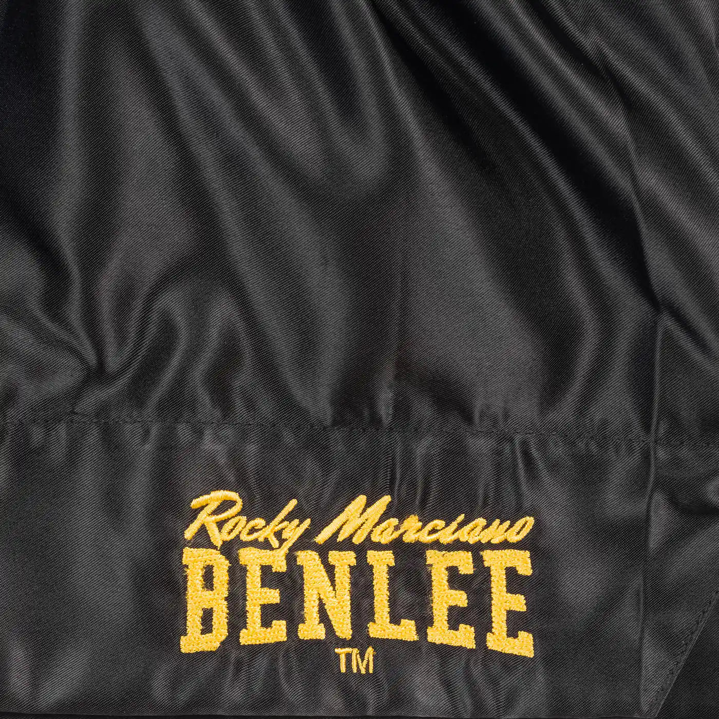 BENLEE Rocky Marciano Muay Thai Shorts Uni Schwarz für Kinder