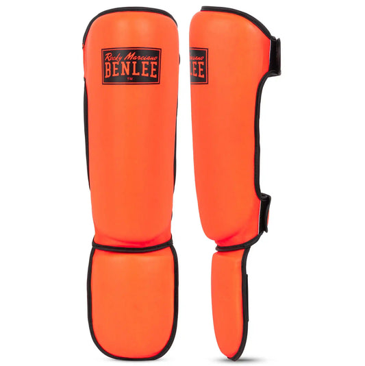 BENLEE Rocky Marciano Schienbeinschoner Guardian Neon Orange