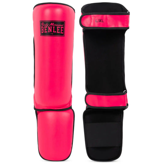 BENLEE Rocky Marciano Schienbeinschoner Guardian Neon Pink