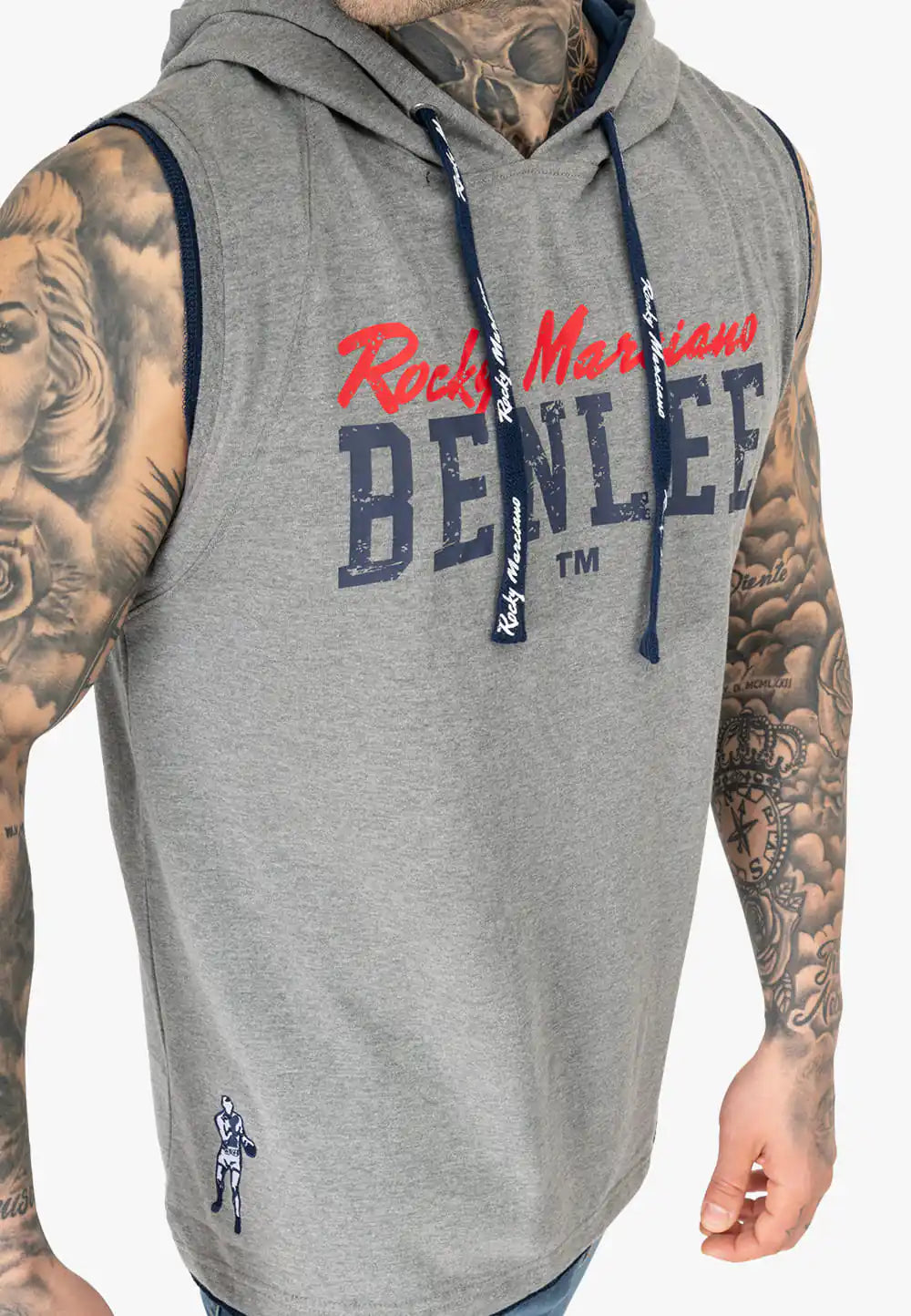 BENLEE Rocky Marciano Shirt Epperson Grau ärmellos