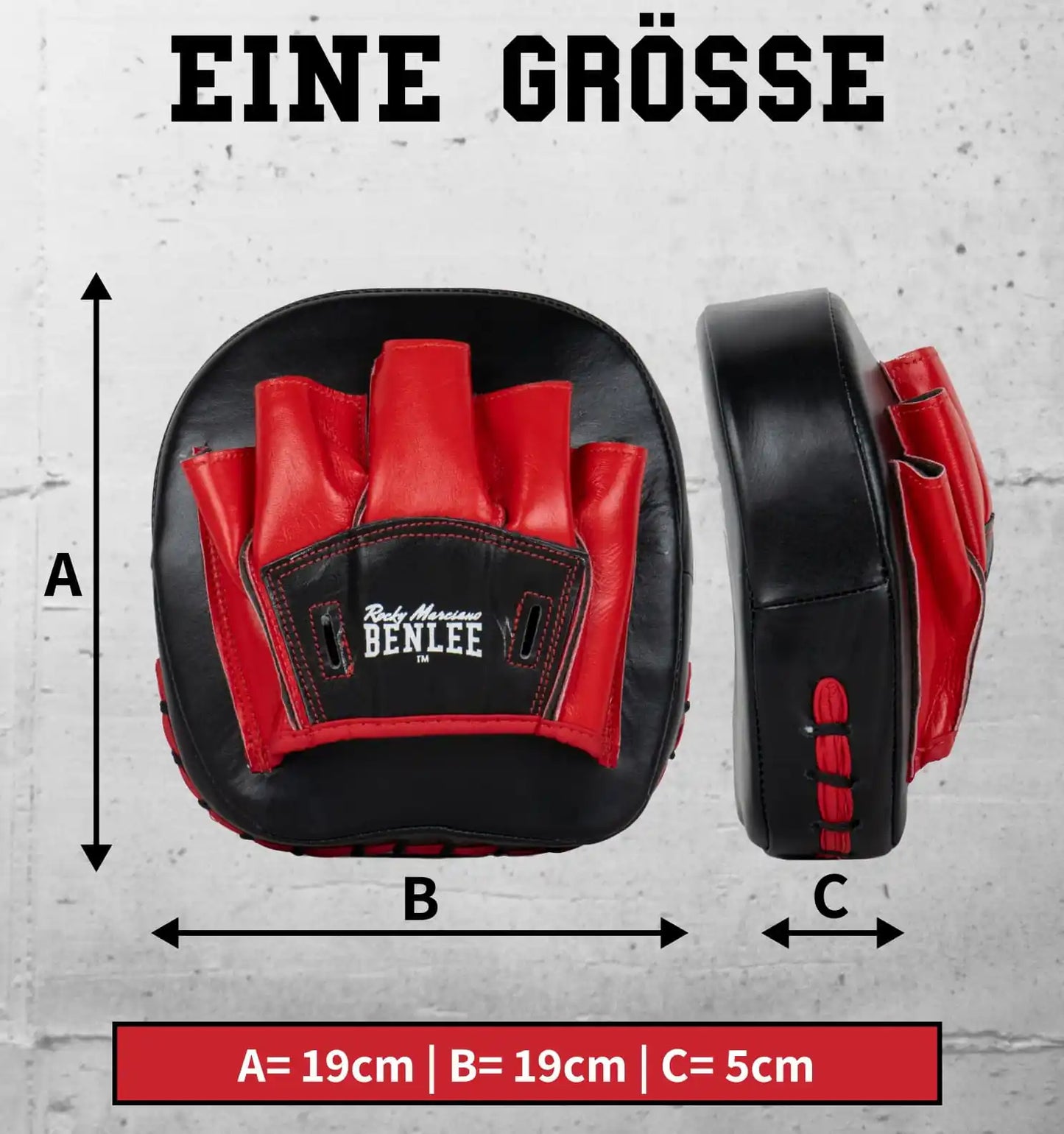 BENLEE Rocky Marciano Speed Handpratzen Boon Pad