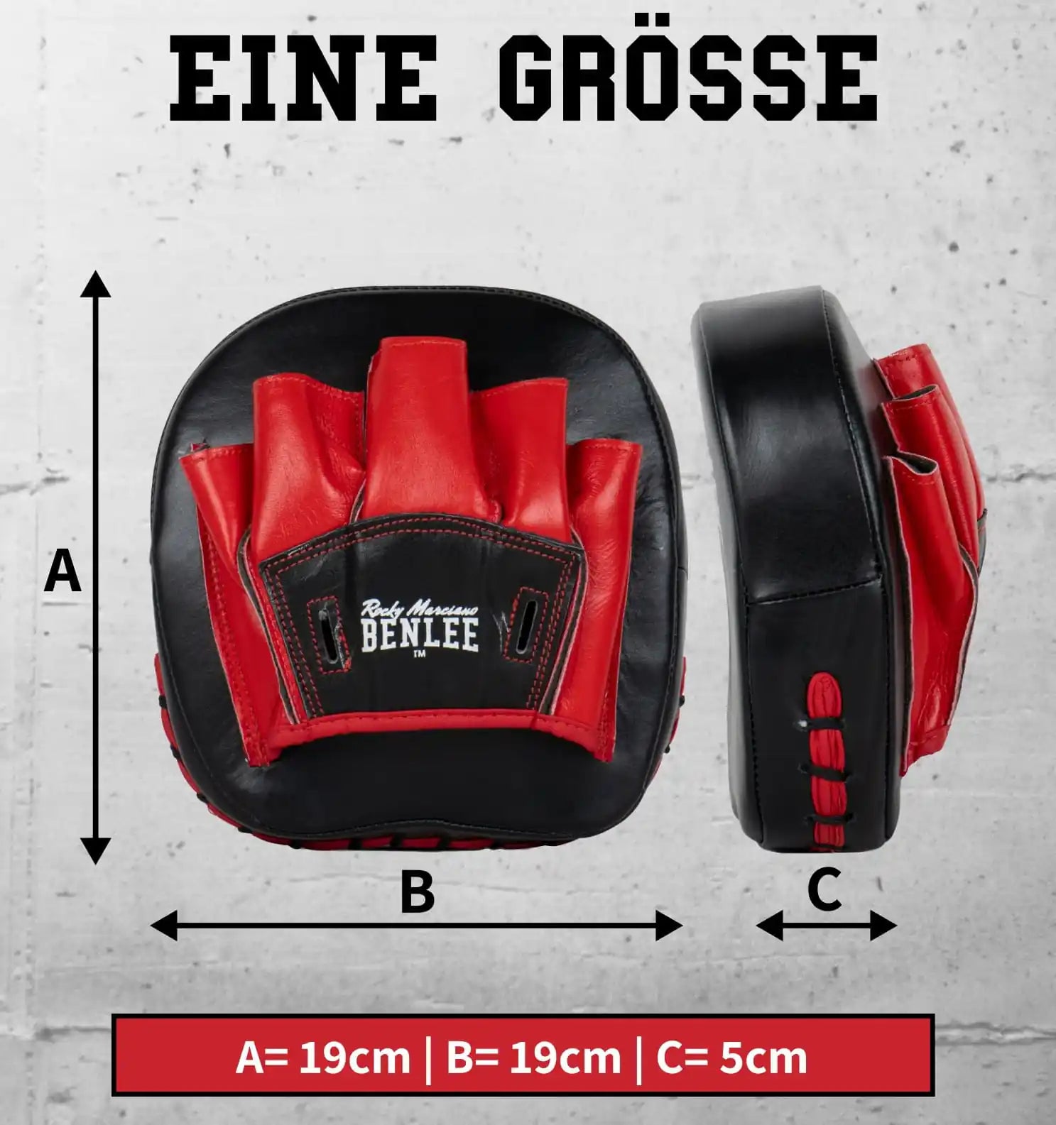 BENLEE Rocky Marciano Speed Handpratzen Boon Pad