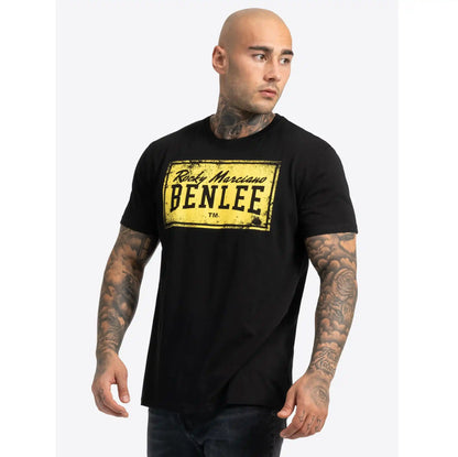 BENLEE Rocky Marciano T-Shirt Boxlabel Schwarz