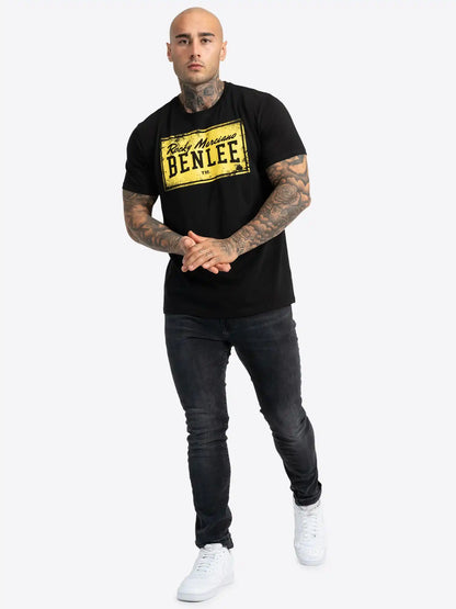 BENLEE Rocky Marciano T-Shirt Boxlabel Schwarz