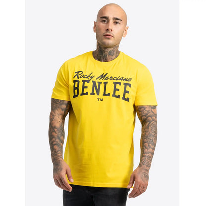 BENLEE Rocky Marciano T-Shirt Logo Gelb
