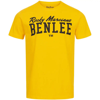BENLEE Rocky Marciano T-Shirt Logo Gelb