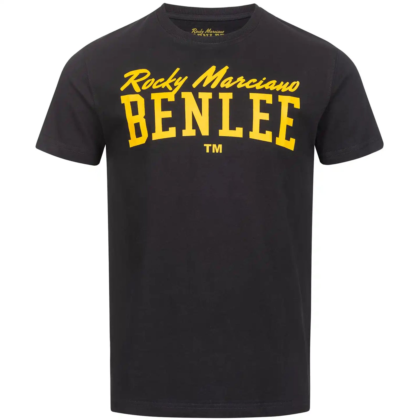 BENLEE Rocky Marciano T-Shirt Logo Schwarz/Gelb