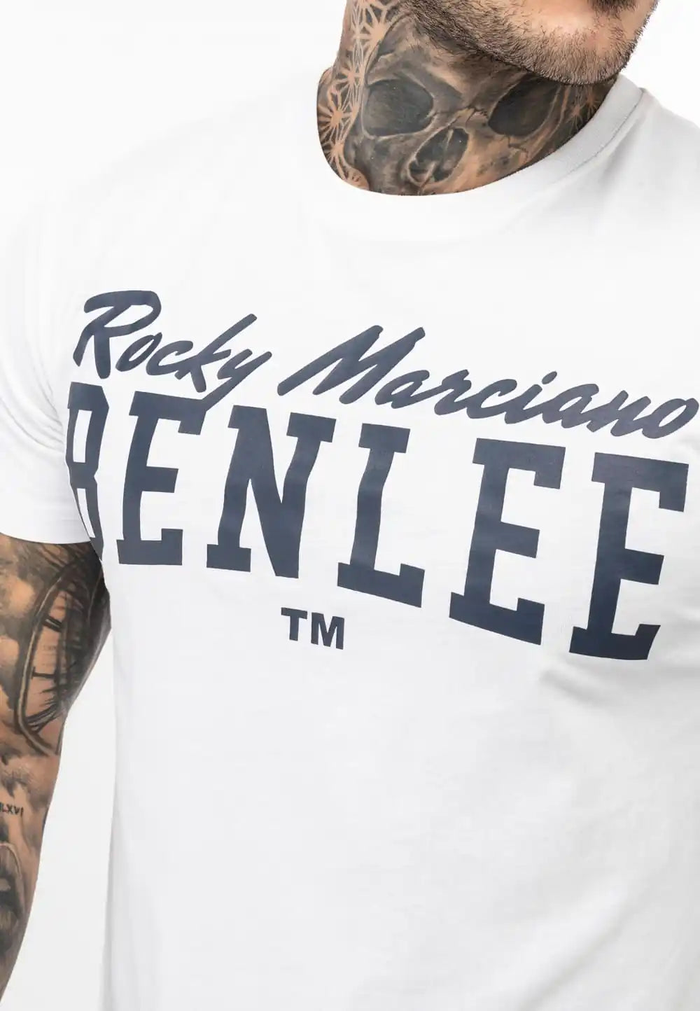 BENLEE Rocky Marciano T-Shirt Logo Weiß