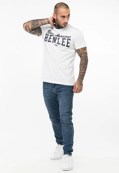 BENLEE Rocky Marciano T-Shirt Logo Weiß