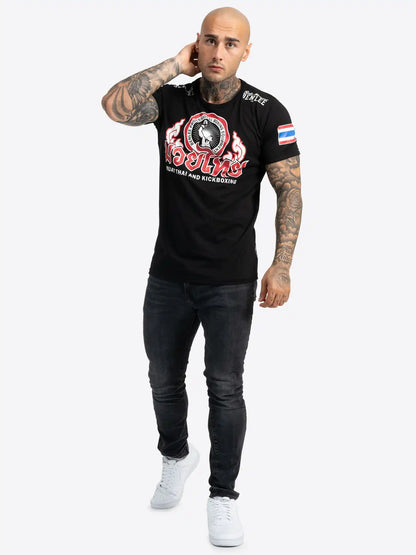 BENLEE Rocky Marciano T-Shirt Thailand Schwarz