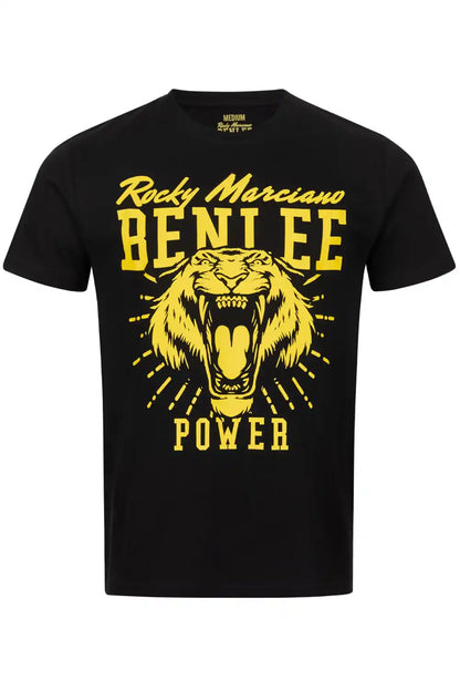 BENLEE Rocky Marciano T-Shirt Tiger Power - Schwarz/Gelb