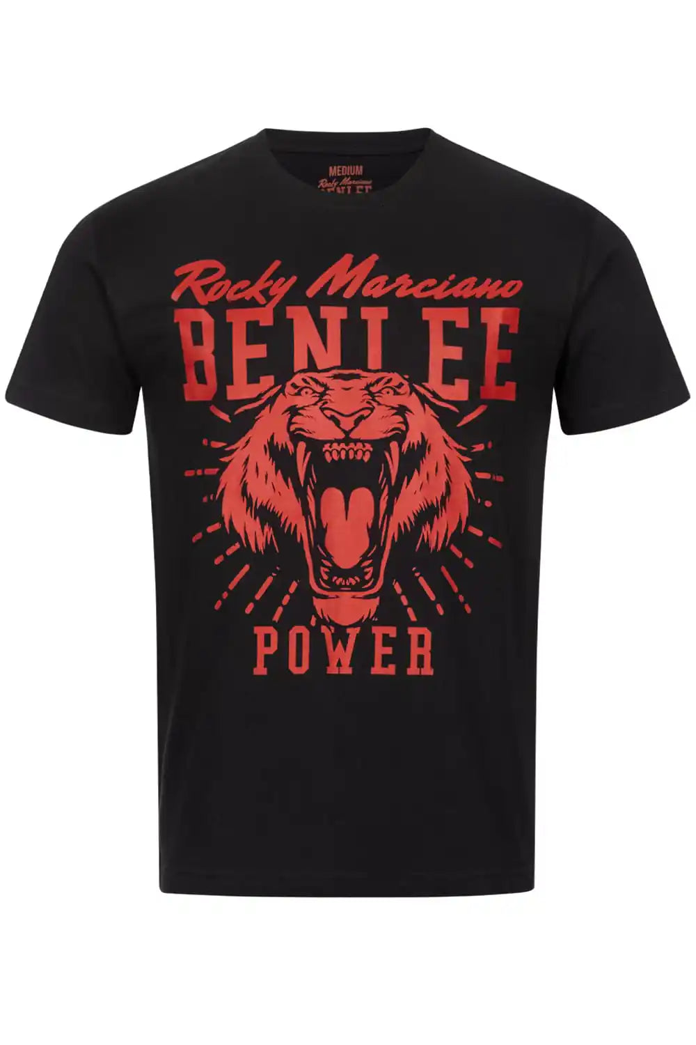 BENLEE Rocky Marciano T-Shirt Tiger Power - Schwarz/Rot