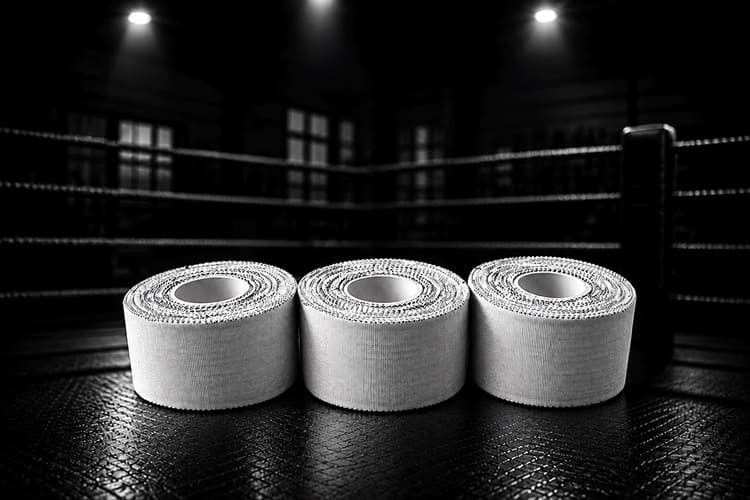 Bild mit 3 Rollen BJJ Finger Tape