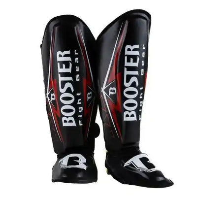 1 paar schwarze Booster Schienbeinschoner
