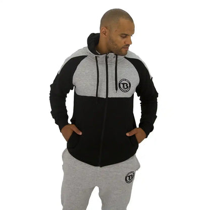 Booster Athletic Trainingsanzug Premium Track 1 - Schwarz/Grau
