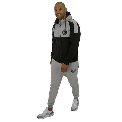Booster Athletic Trainingsanzug Premium Track 1 - Schwarz/Grau