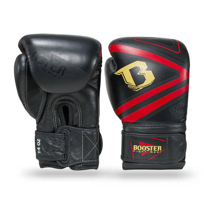 Booster Boxhandschuhe BGL V10 Schwarz/Rot