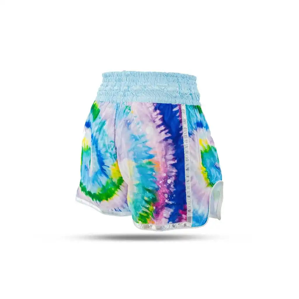 Booster Damen Muay Thai Shorts Swirl 1