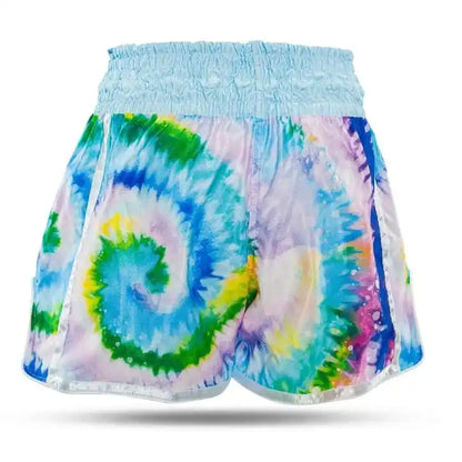 Booster Damen Muay Thai Shorts Swirl 1