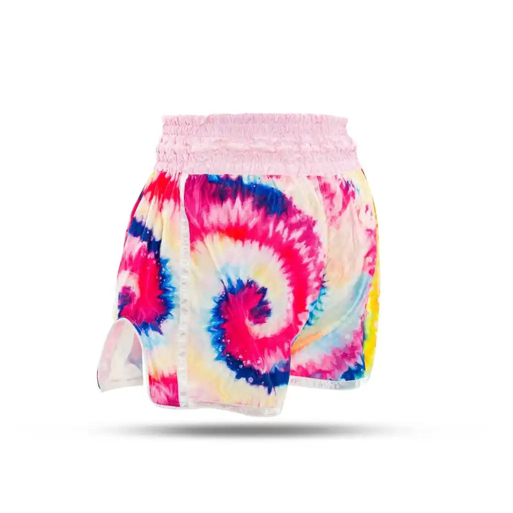 Booster Damen Muay Thai Shorts Swirl 3