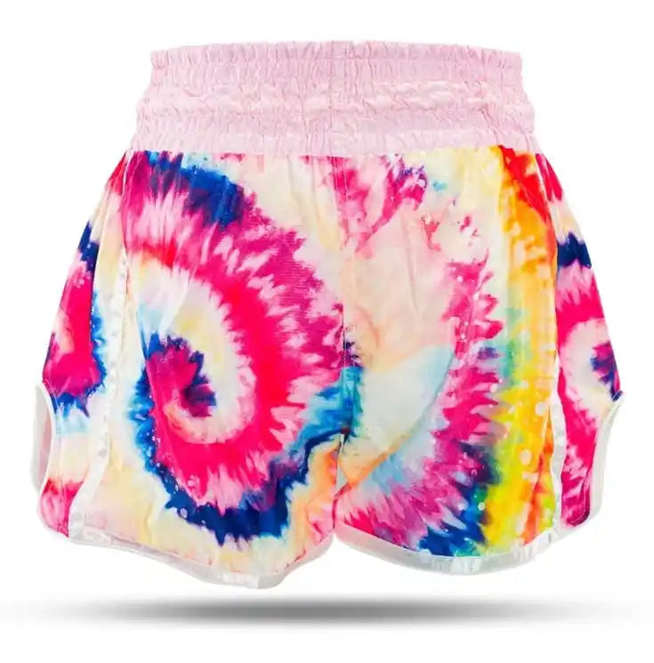 Booster Damen Muay Thai Shorts Swirl 3