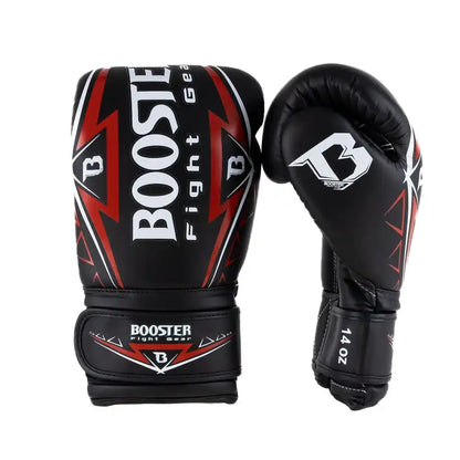 Booster Fightgear Boxhandschuhe BG War Schwarz/Rot
