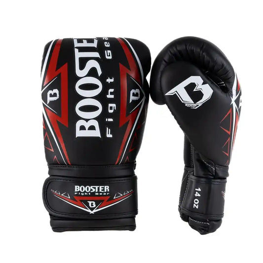 Booster Fightgear Boxhandschuhe BG War Schwarz/Rot