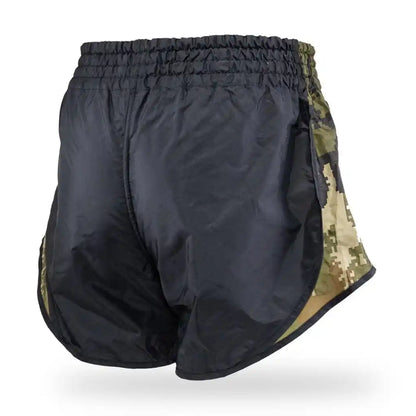 Booster Hybrid Shorts Retro Camo Green
