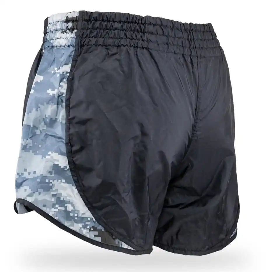 Booster Hybrid Shorts Retro Camo Grey