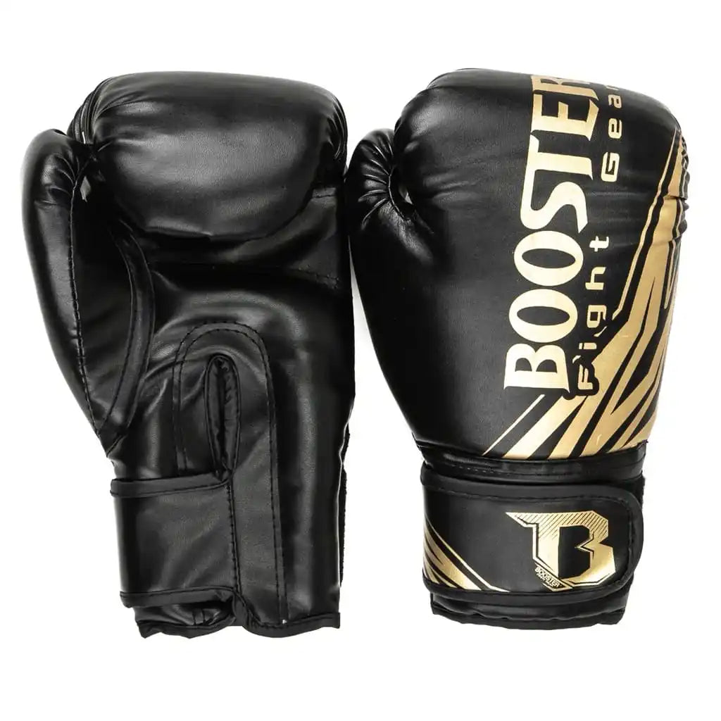 Booster Kinder Boxhandschuhe Champion Schwarz