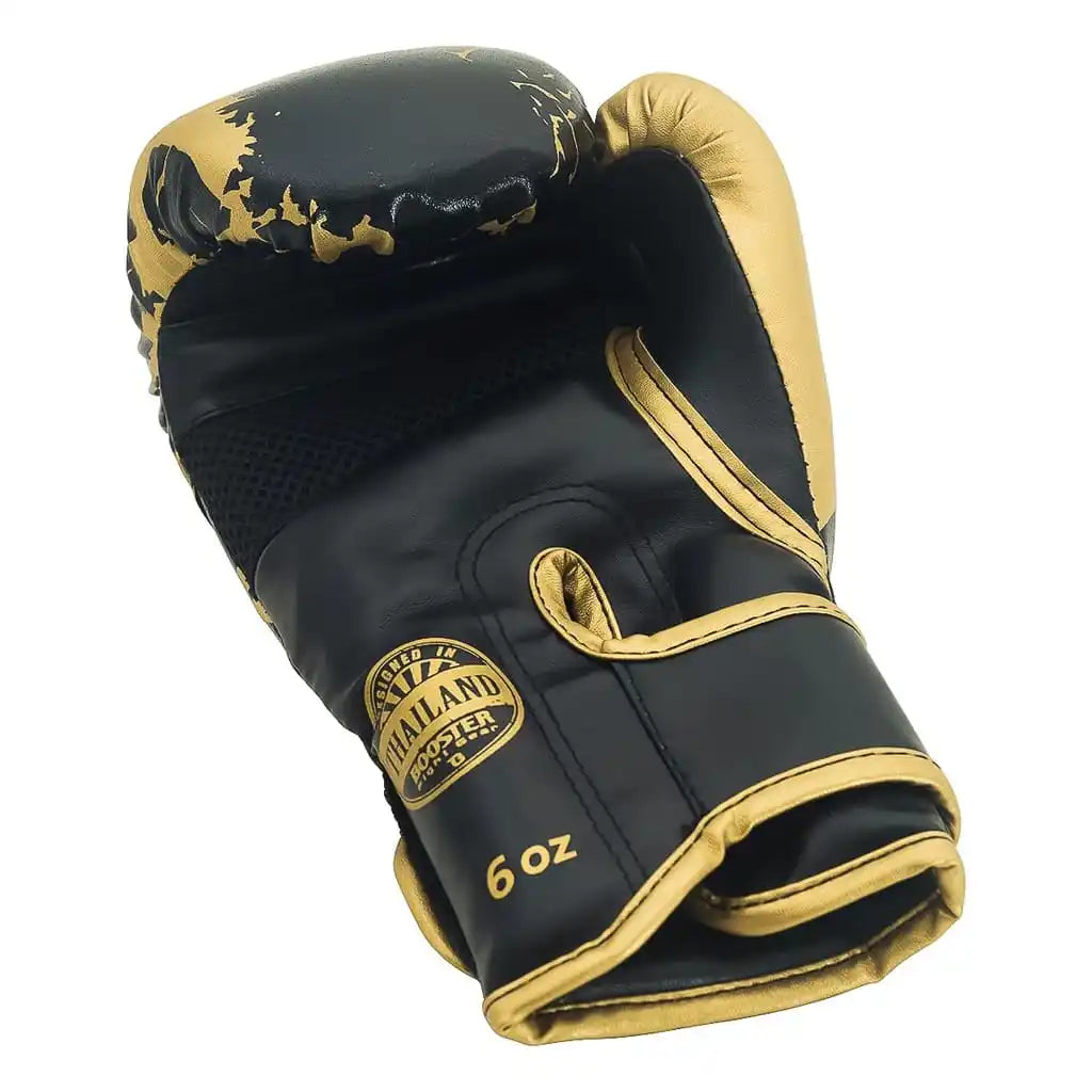 Booster Kinder Boxhandschuhe Marble Gold