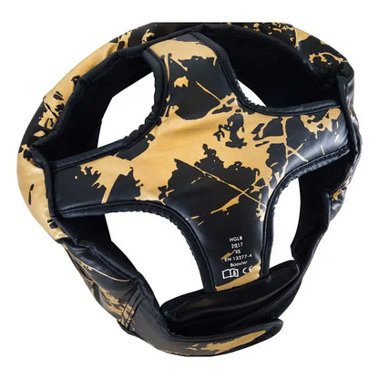 Booster Kinder Kopfschutz Marble Gold