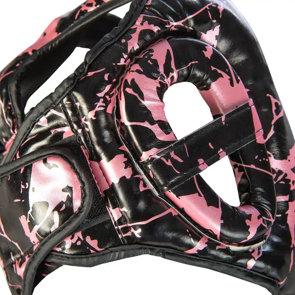 Booster Kinder Kopfschutz Marble Pink
