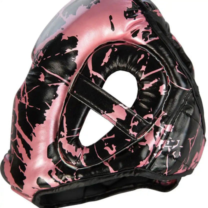 Booster Kinder Kopfschutz Marble Pink