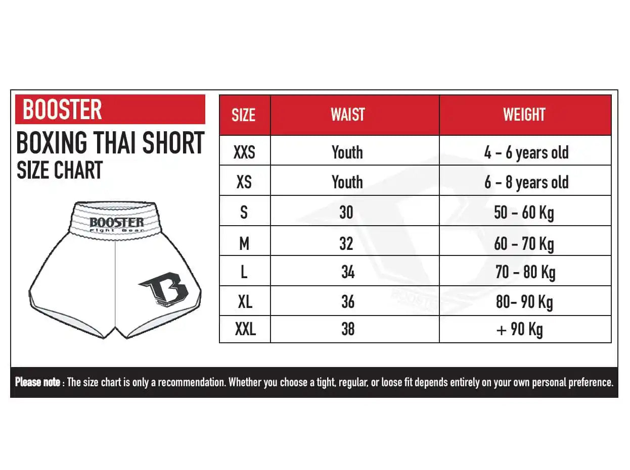 Booster Kinder Muay Thai Shorts Combat Series 3