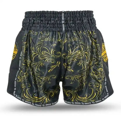 Booster Muay Thai Shorts Medusa Schwarz
