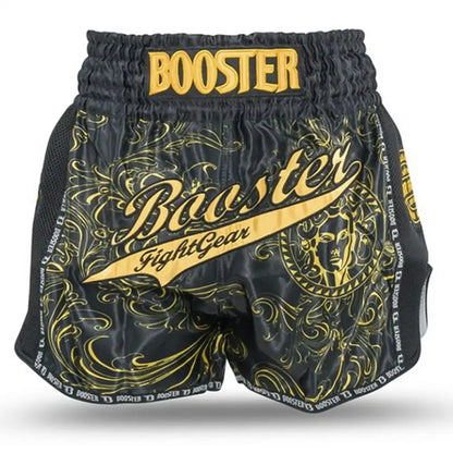 Booster Muay Thai Shorts Medusa Schwarz