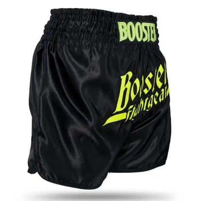 Booster Muay Thai Shorts Thunder Schwarz/Gelb