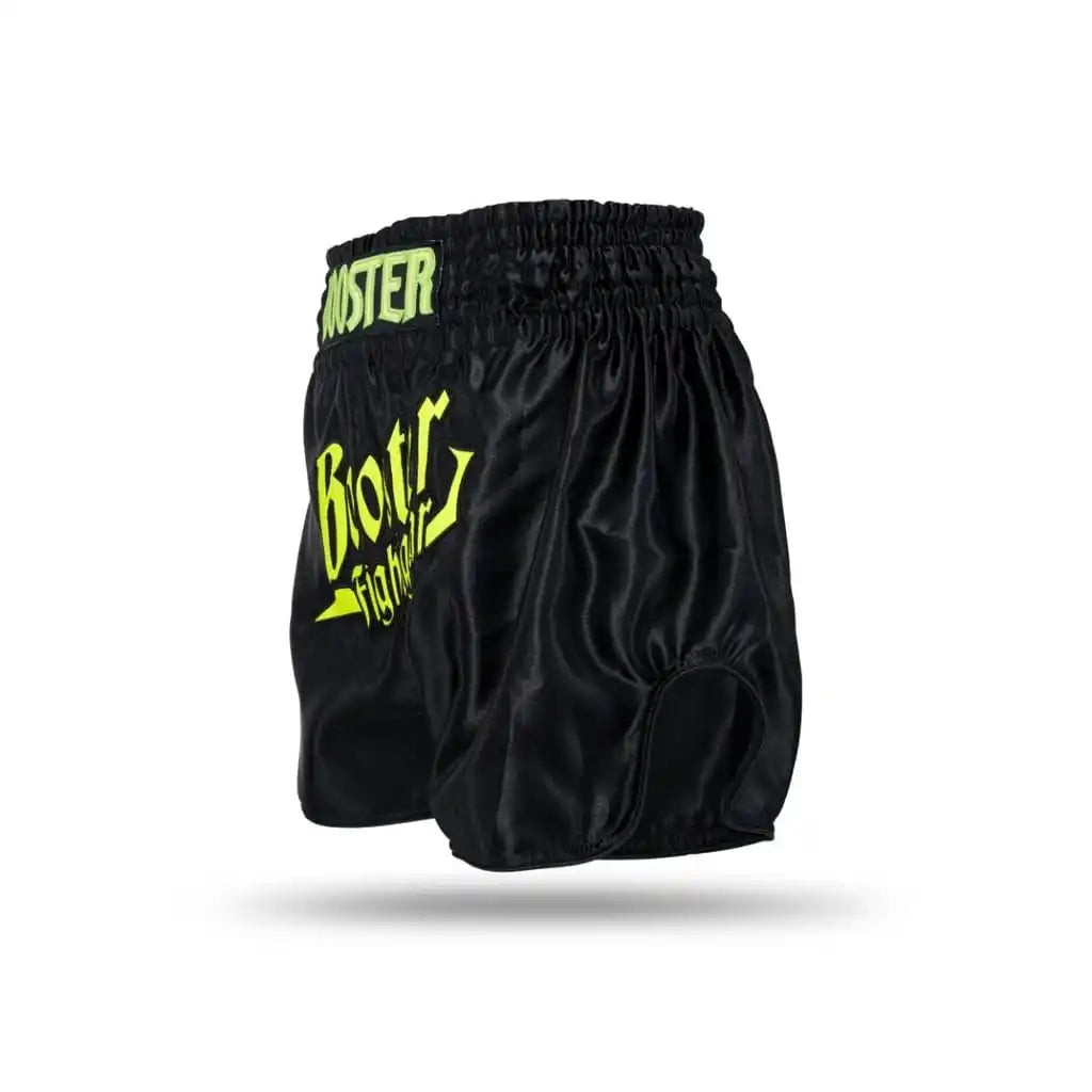 Booster Muay Thai Shorts Thunder Schwarz/Gelb