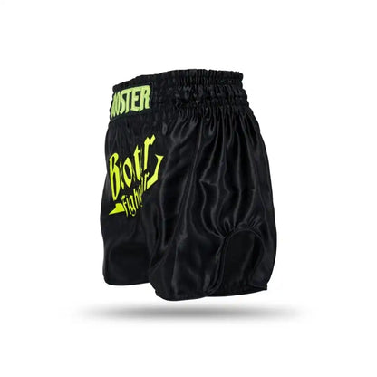 Booster Muay Thai Shorts Thunder Schwarz/Gelb