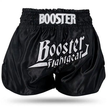 Booster Muay Thai Shorts Thunder Schwarz/Weiß