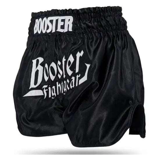 Booster Muay Thai Shorts Thunder Schwarz/Weiß
