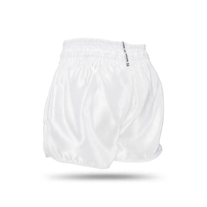 Booster Muay Thai Shorts Thunder Weiß/Gold