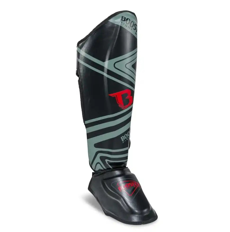 Booster Schienbeinschoner BSG V10 Schwarz/Grau