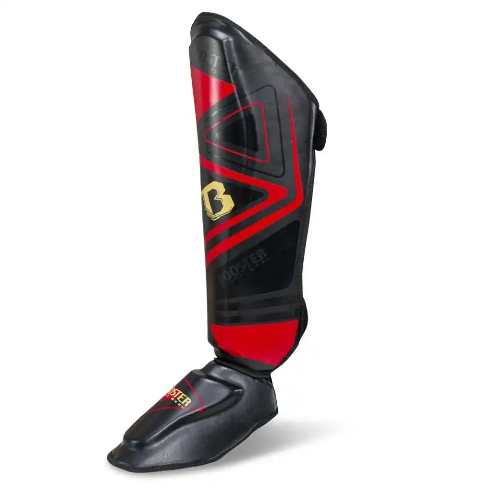 Booster Schienbeinschoner BSG V10 Schwarz/Rot